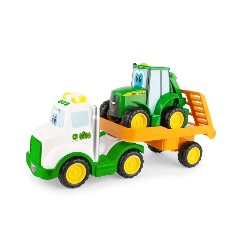 John Deere Lights & Sounds Farmin' Friends Hauling Set