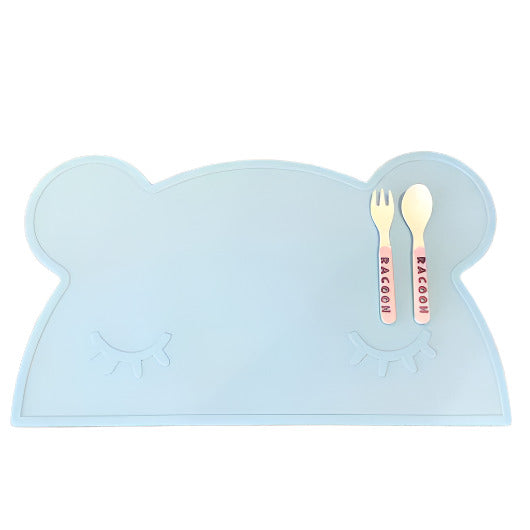 Belo And Me Wipe Clean Placemat Brody Bear Blue