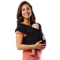Baby K'tan Solid Cotton Carrier Basic Black Size Xs