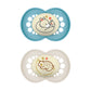 MAM Night Blue Soother 6m+ 2Pk