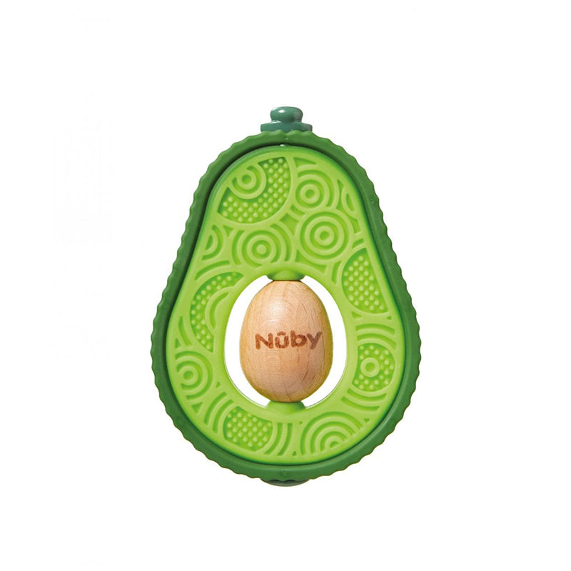 Nuby Avocado Silicone Teether