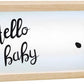 Baby Art Lightbox With Imprint Wooden