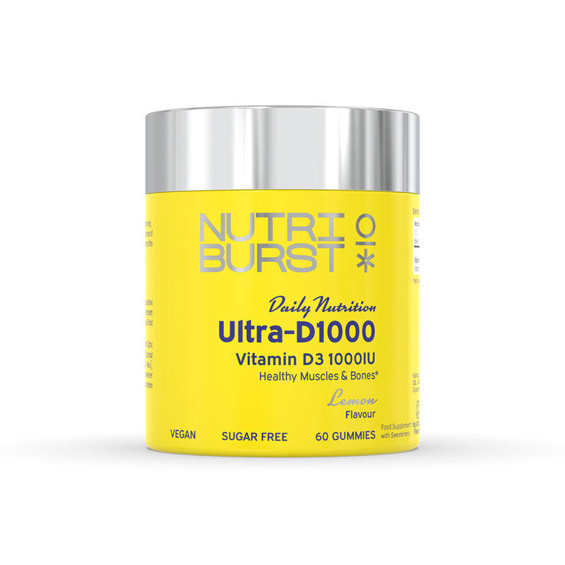 Nutriburst Ultra D3 1000 IU 60s