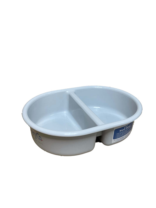 The Neat Nursery Co. Oval Top 'N' Tail Bowl Grey