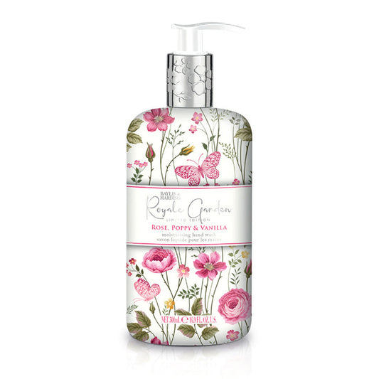 Baylis & Harding Royale Garden Rose Poppy & Vanilla Hand Wash 3x 500ml