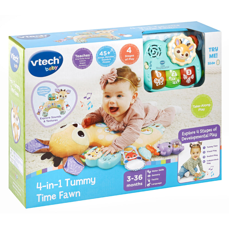 VTech 4-in-1 Tummy Time Fawn