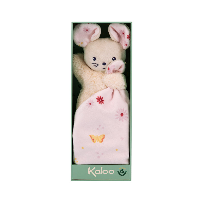 Kaloo Carre Douceur Doudou Mouse Aster Ladies 17cm