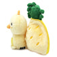 Flipetz Nugget The Chick & Pineapple Plush 2 in 1 Toy