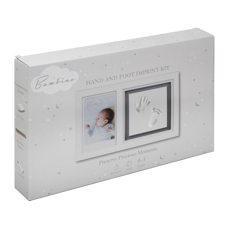 Bambino White Photo Frame & Clay Print