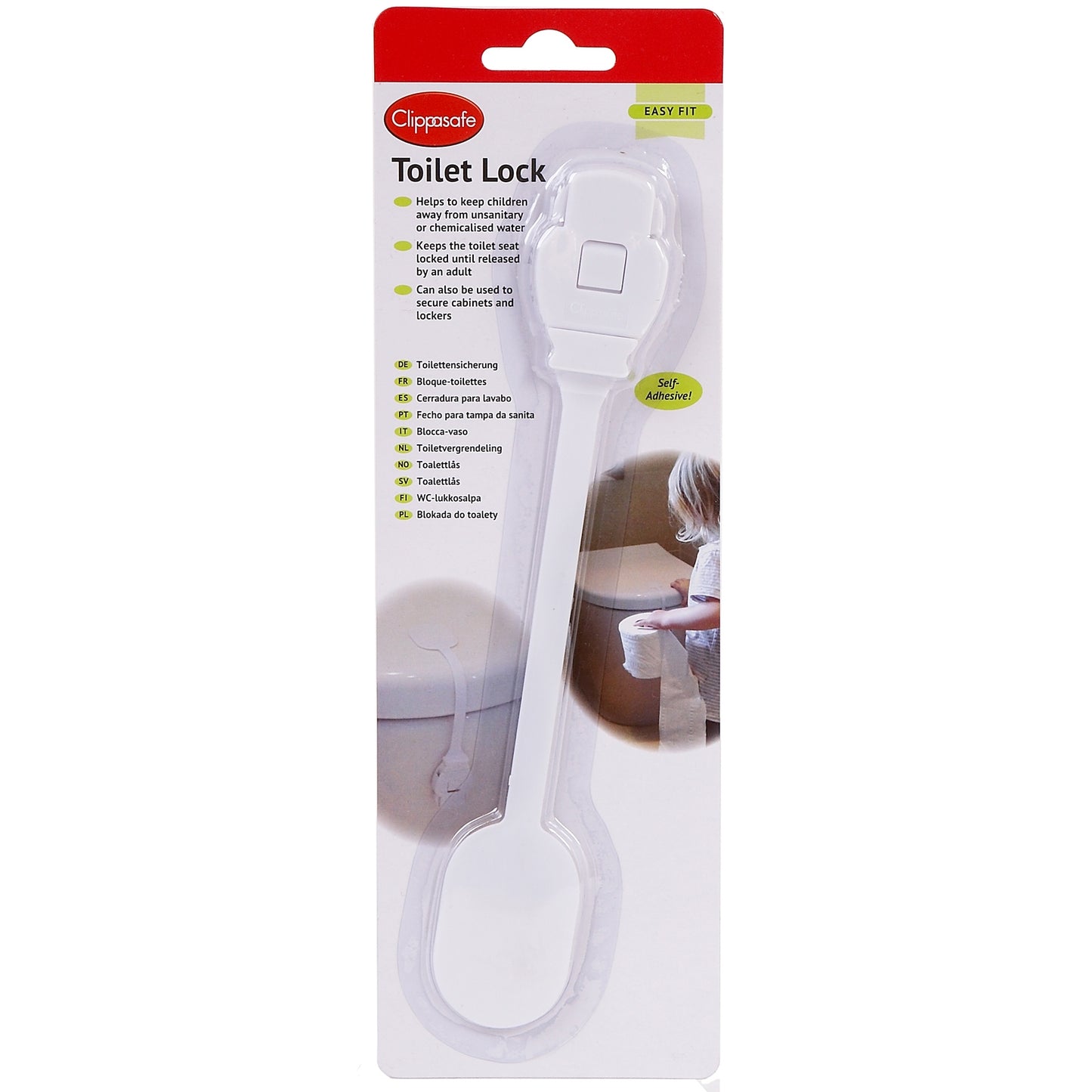 Clippasafe Home Safety Toilet Lock