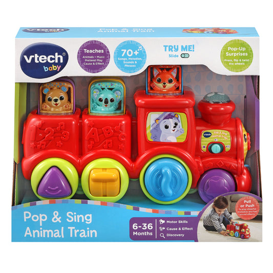 VTech Pop & Sing Animal Train