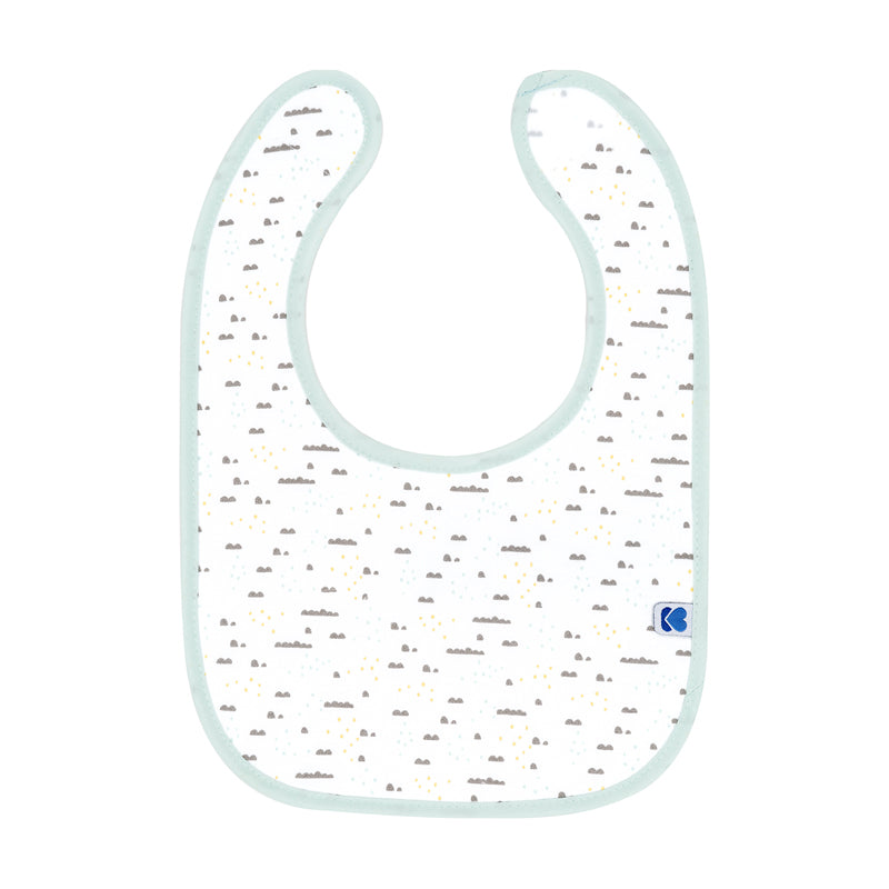 Kikka Boo Cotton Bibs Savanna Mint 3Pk