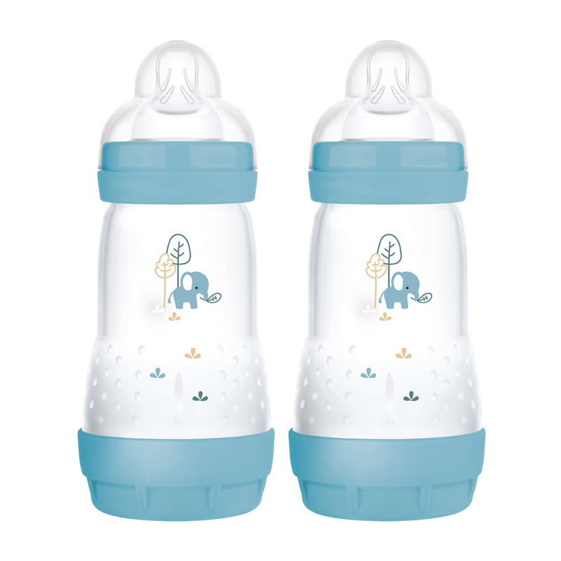 MAM Newborn Anti-Colic Bottle Starter Set Blue