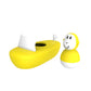 Matchstick Monkey Bathtime Boat Set Yellow