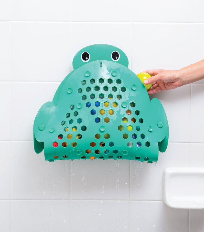 Infantino 2-in-1 Bath Mat & Storage Basket Turtle