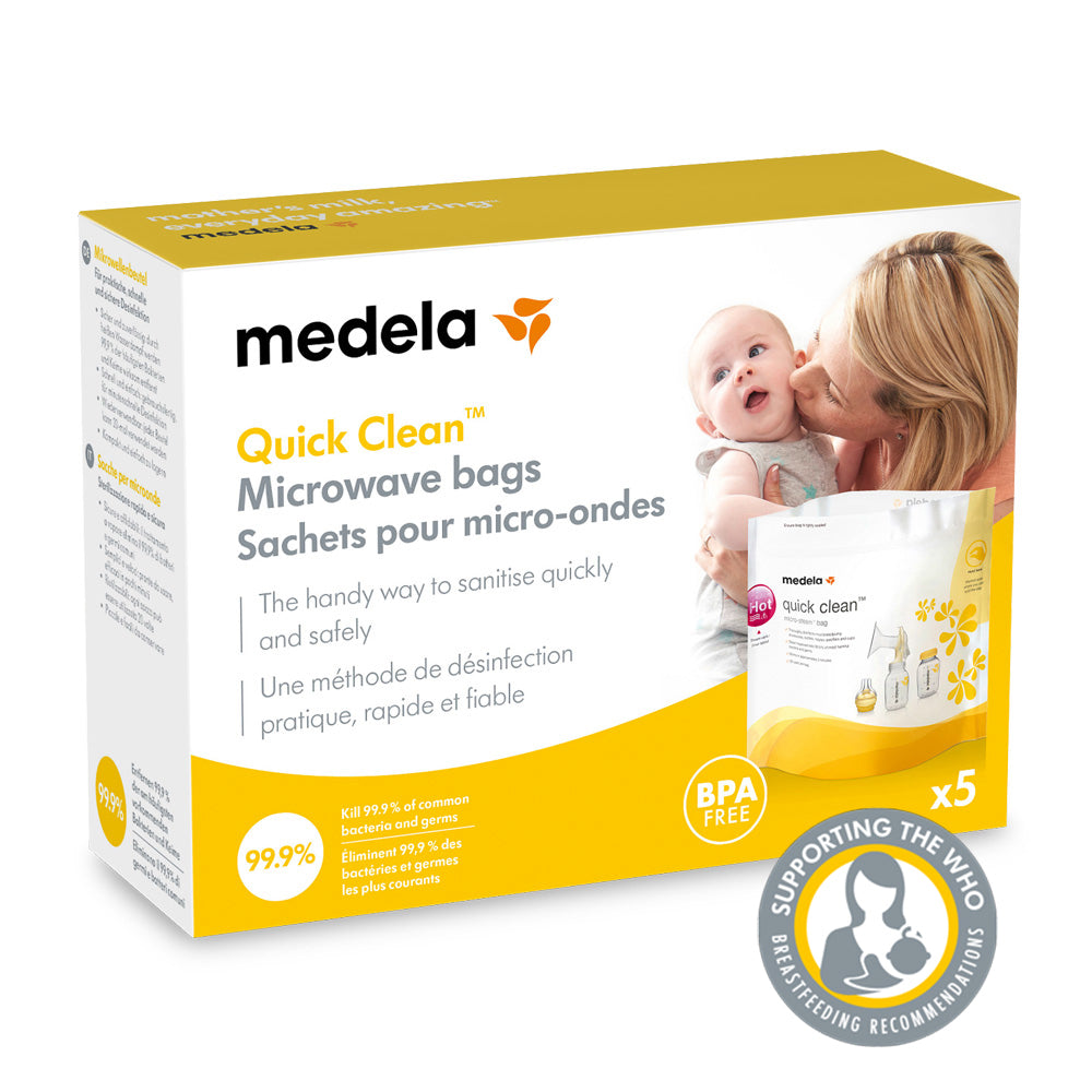 Medela Quick Clean Micro-Steam Bags 5Pk