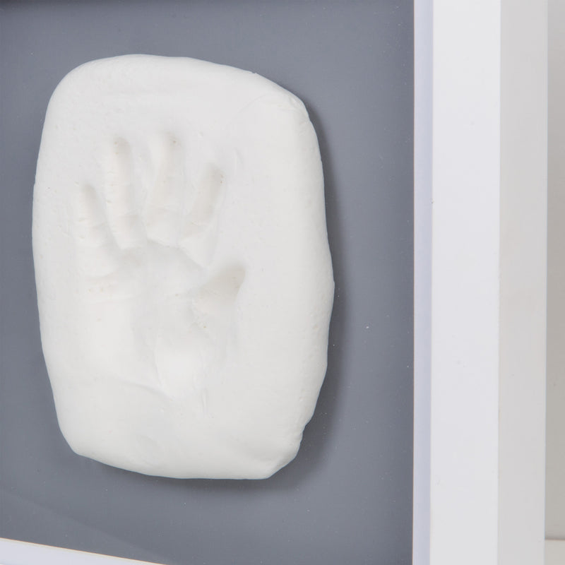 Bambino White Photo Frame & Clay Print