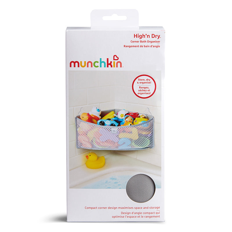 Munchkin High'n Dry Corner Bath Organiser