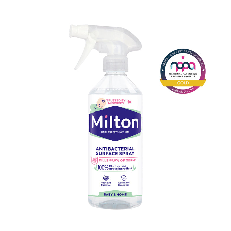 6x Milton Antibacterial Surface Spray 500ml
