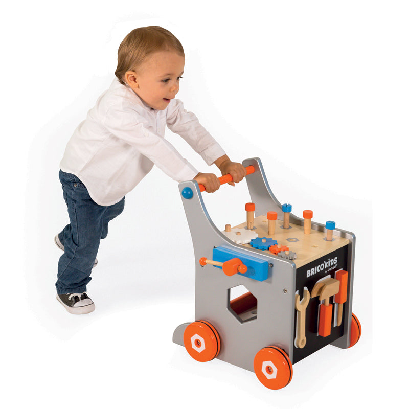 Janod Brico Kids Magnetic DIY Trolley