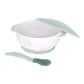 Kikka Boo Suction Bowl With Heat Sensing Spoon Mint