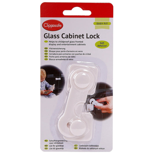 Clippasafe Home Safety Glass Cabinet Lock