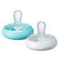 Tommee Tippee Closer to Nature Breast Like Soothers 0-6m 2Pk