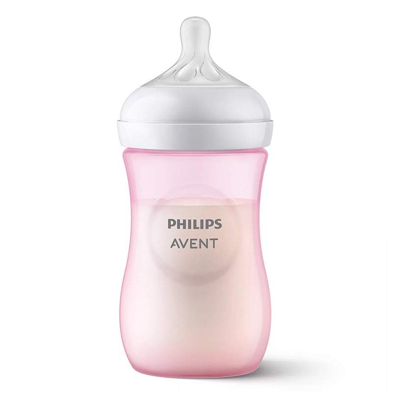 Philips Avent Natural Response 3.0 Bottle Pink 260ml