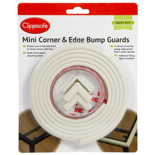 Clippasafe Home Safety Mini Corner & Edge Bump Guards