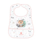 Kikka Boo Eva Terry Bib With Catcher Savanna Pink 3Pk