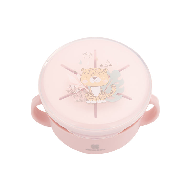 Kikka Boo Snack Bowl 2 In 1 Savanna Pink