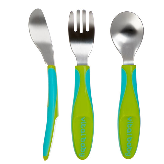 Vital Baby NOURISH Big Kid Cutlery Pop 3Pk