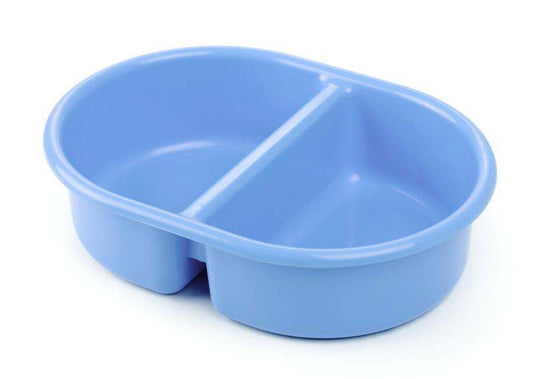 The Neat Nursery Co. Oval Top 'N' Tail Bowl Blue