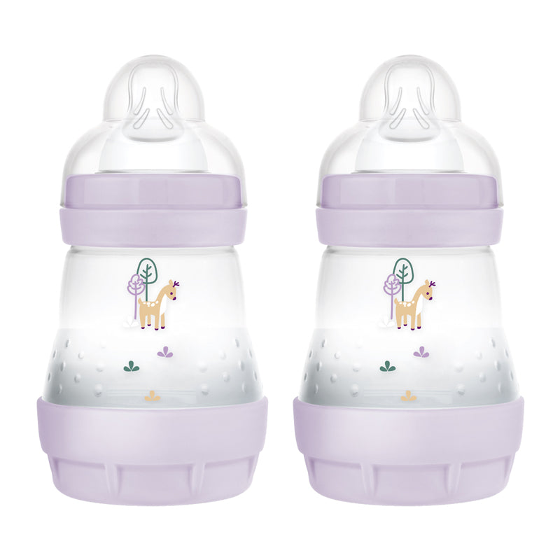 MAM Easy Start Anti-Colic Bottle Lilac Pink 160ml 2 Pack