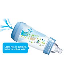 MAM Easy Start Anti-Colic Bottle Blue 160ml 3Pk