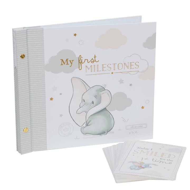 Disney Magical Beginnings Album & Milestones Card Set Dumbo