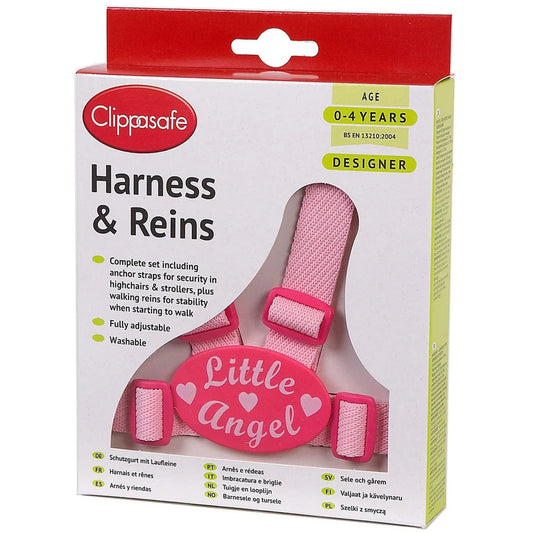 Clippasafe Harness & Rein Designer Little Angel