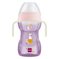 MAM Fun To Drink Cup & Glow with Handles Pink 270ml