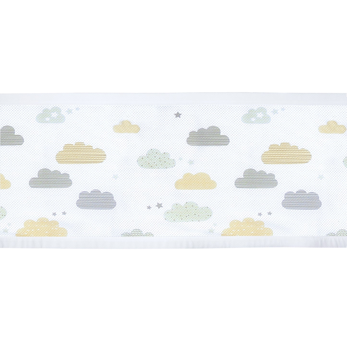 Breathable Baby Four Sided Mesh Cot Liner Cloud 9