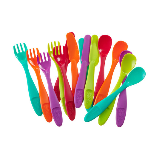 Vital Baby NOURISH Perfectly Simple Cutlery 15Pk