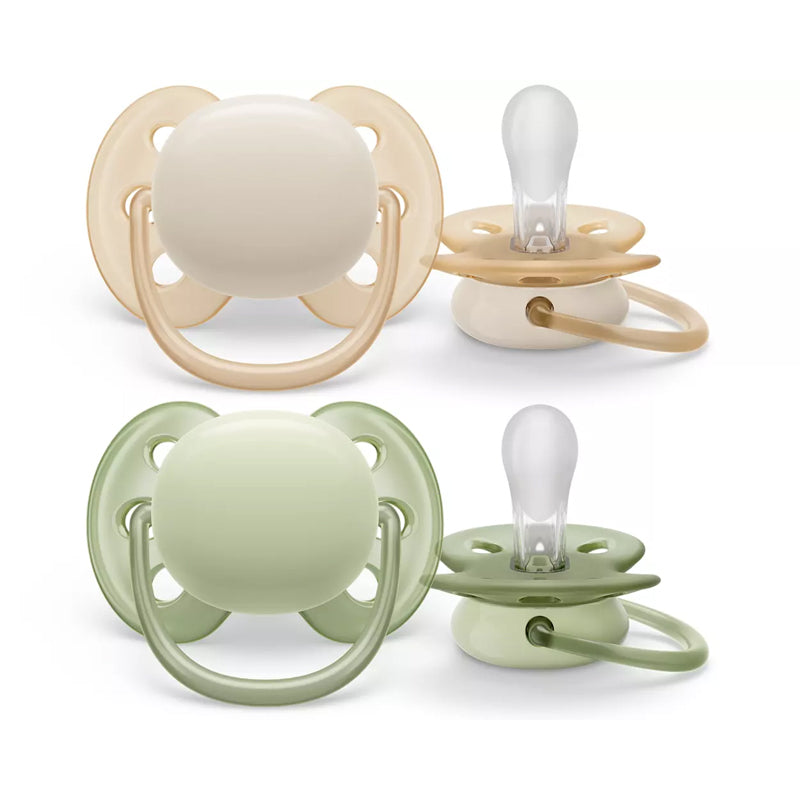 Philips Avent Ultra Soft Soother Boy 0-6m 2Pk