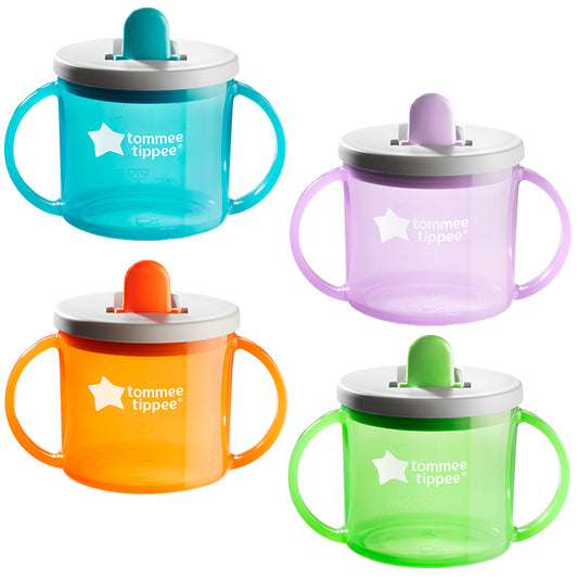 Tommee Tippee Essentials First Cup Pack of 4 Assorted