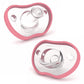 Nanobébé Flexy Soother Pink 3m+ 2Pk