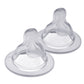 MAM SkinSoft Silicone Teat X Cut 2Pk