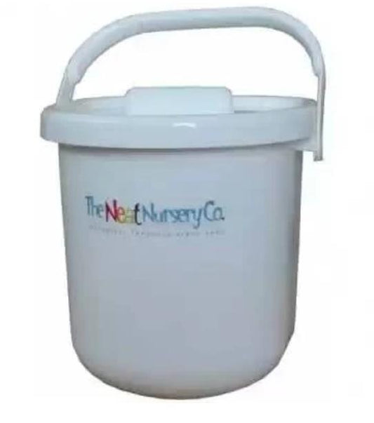 The Neat Nursery Co. Nappy Pail And Lid White