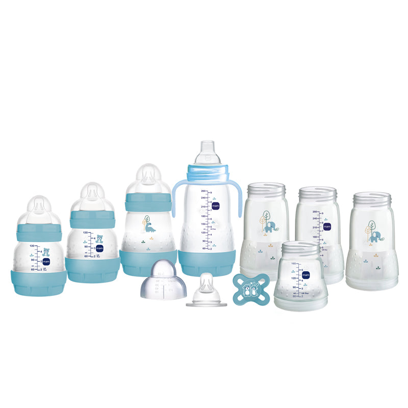 MAM Newborn Anti-Colic Bottle Starter Set Blue