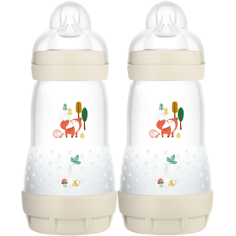 MAM Easy Start Anti Colic Bottle Nature 260ml 2Pk