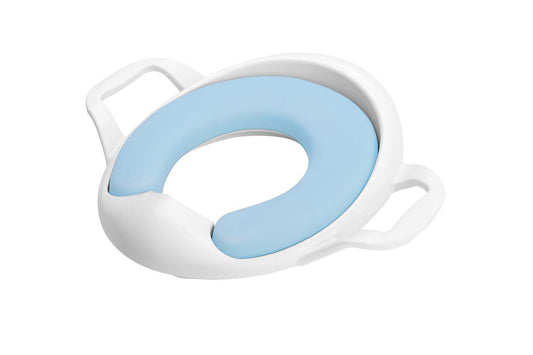 The Neat Nursery Co. Comfy Trainer Seat White/Blue