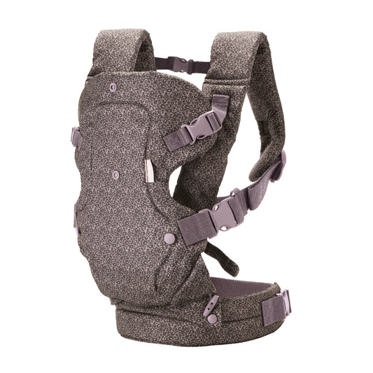 Infantino Flip Advanced 4-in-1 Convertible Baby Carrier Leopard Print