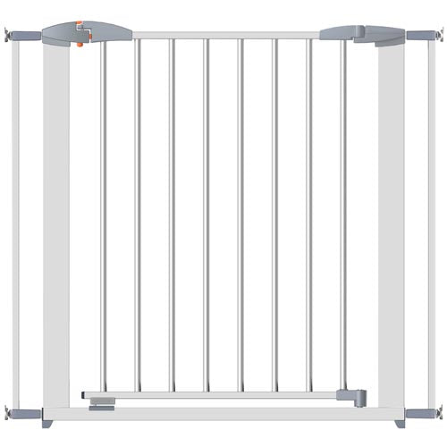 Clippasafe Extendable Swing Shut Metal Gate White